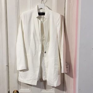 Zara white blazer, suitable for office